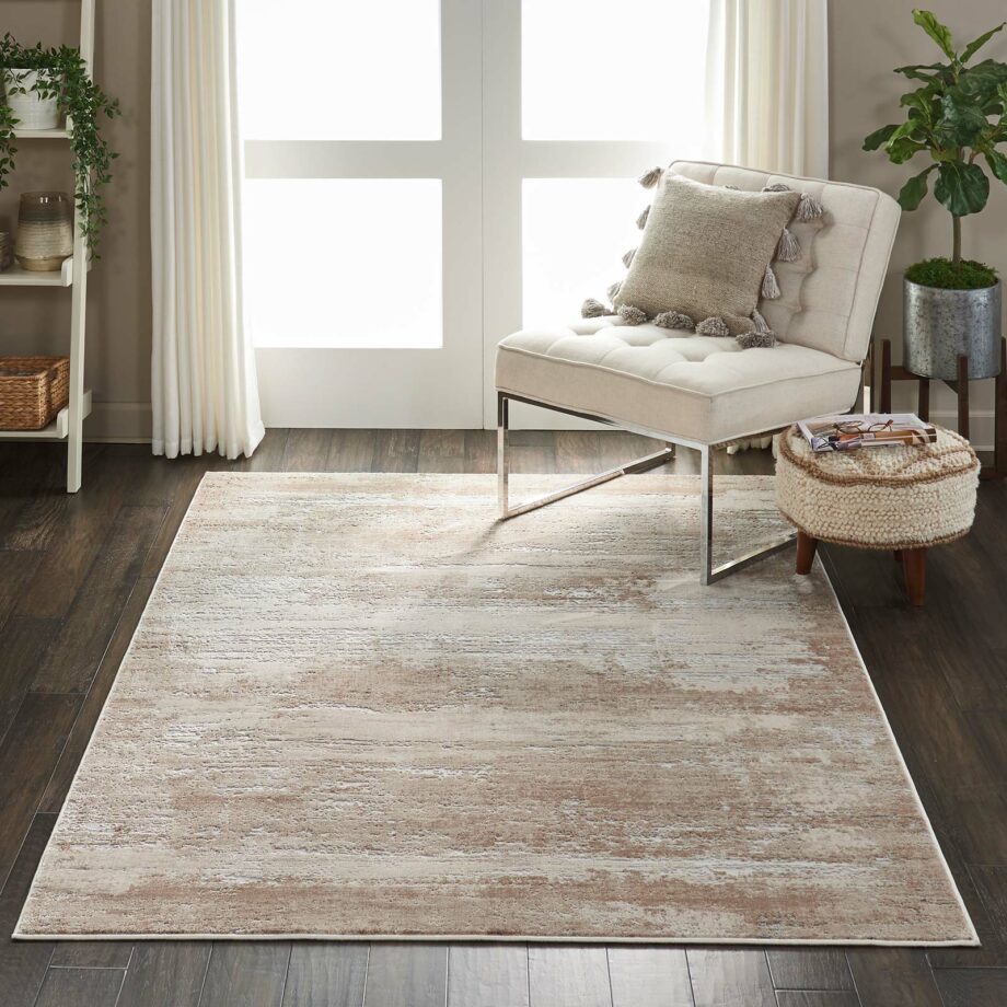 Nourison rug Rustic Textures RUS03 BEIGE 5x7 099446462008 interior 1 C