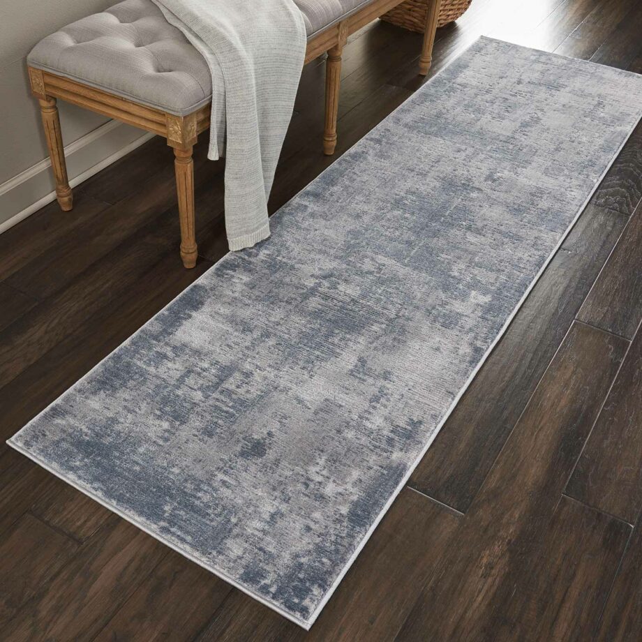 Nourison rug Rustic Textures RUS05 GREY 2x8 099446462107 interior 1 C