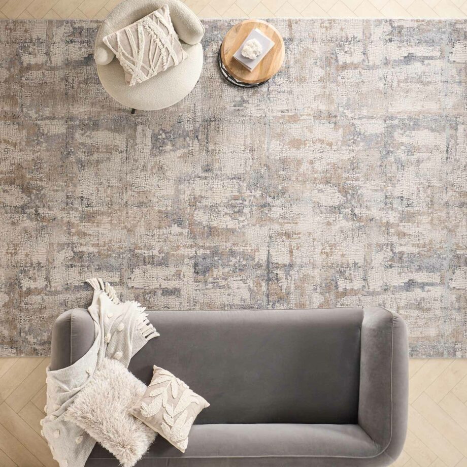 Nourison rug Rustic Textures RUS06 BGEGY BEIGE GREY 8x11 099446462251 interior 4
