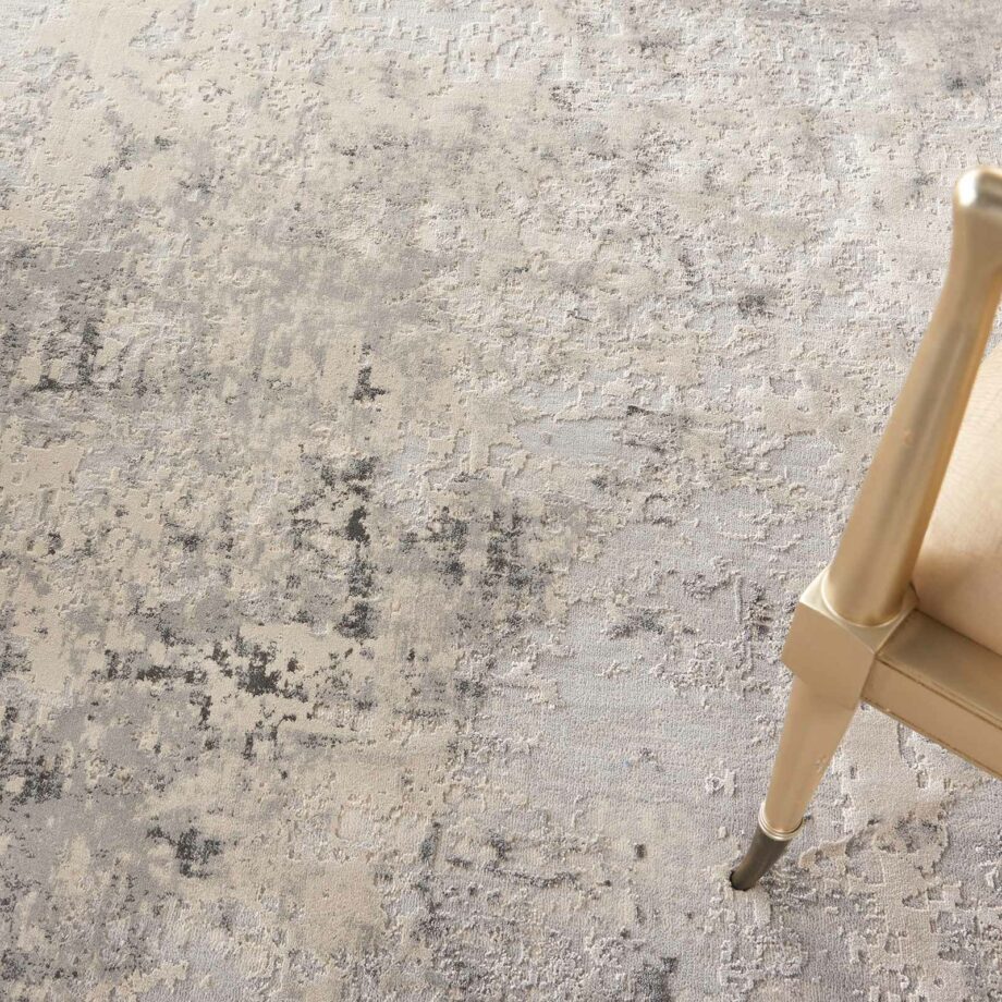 Nourison rug Rustic Textures RUS07 GRYBG GREY BEIGE 8XRND 099446836014 interior 2