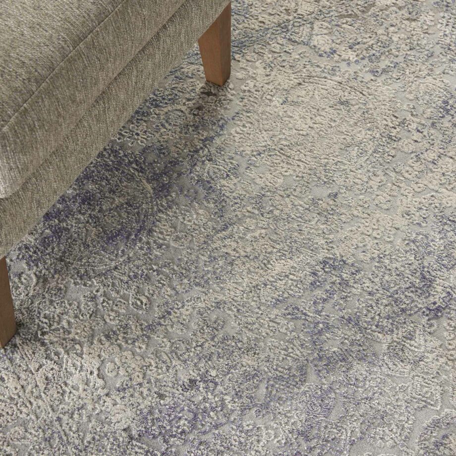 Nourison rug Rustic Textures RUS09 IVLTB IVORY LIGHT BLUE 6x9 099446089397 interior 2