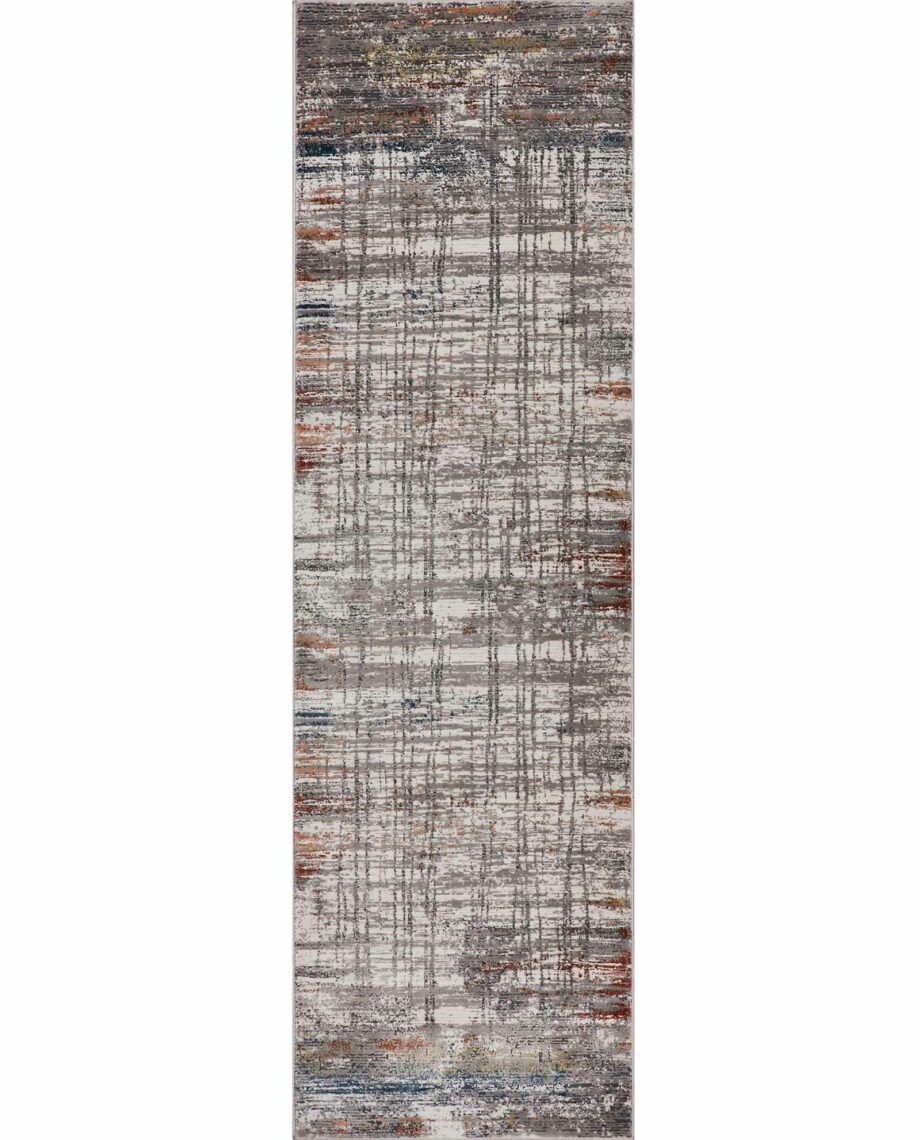 Nourison rug Rustic Textures RUS12 GRYMT 2x8 099446799098
