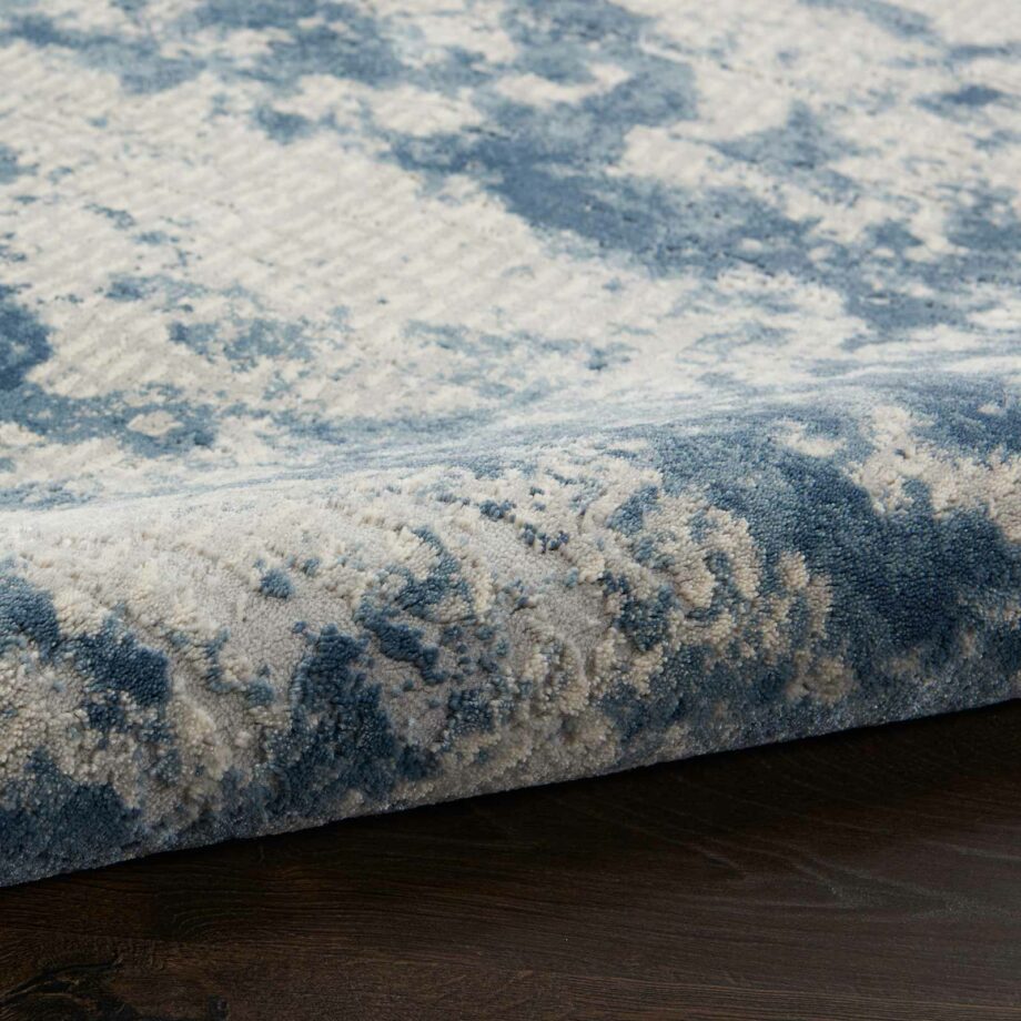 Nourison rug Rustic Textures RUS16 GRYBL GREY BLUE 5X7 099446799579 TX01