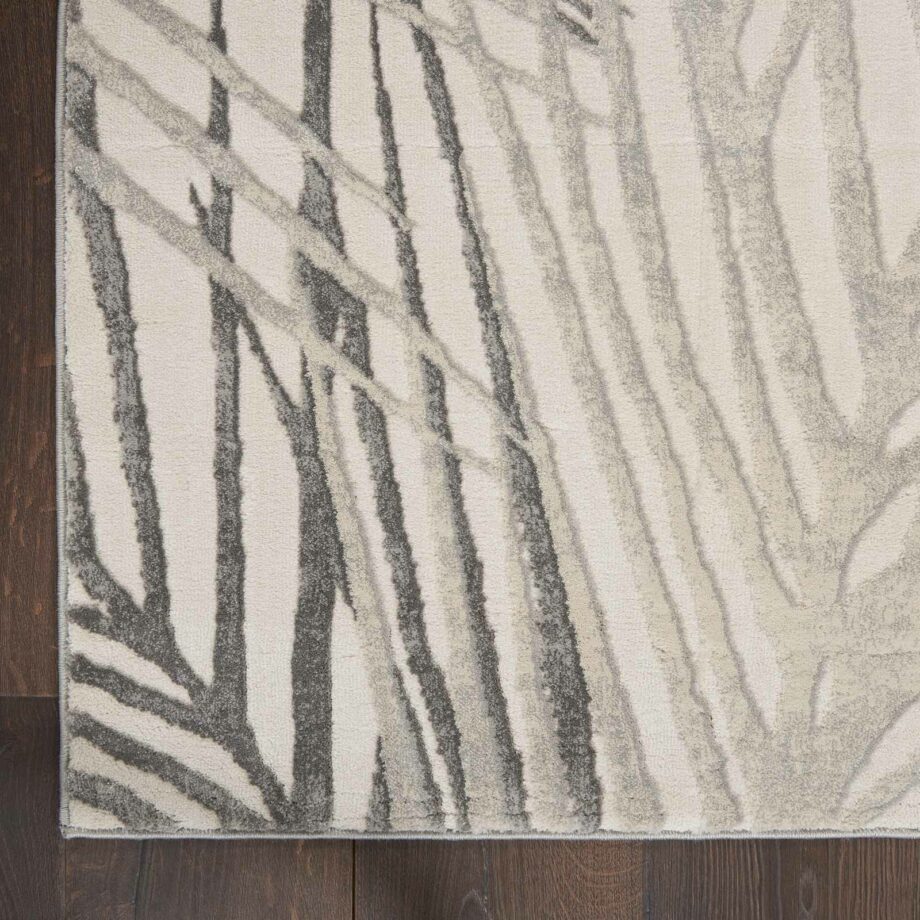 Nourison rug Rustic Textures RUS17 IVGRY IVORY GREY 5x7 099446814944 CR