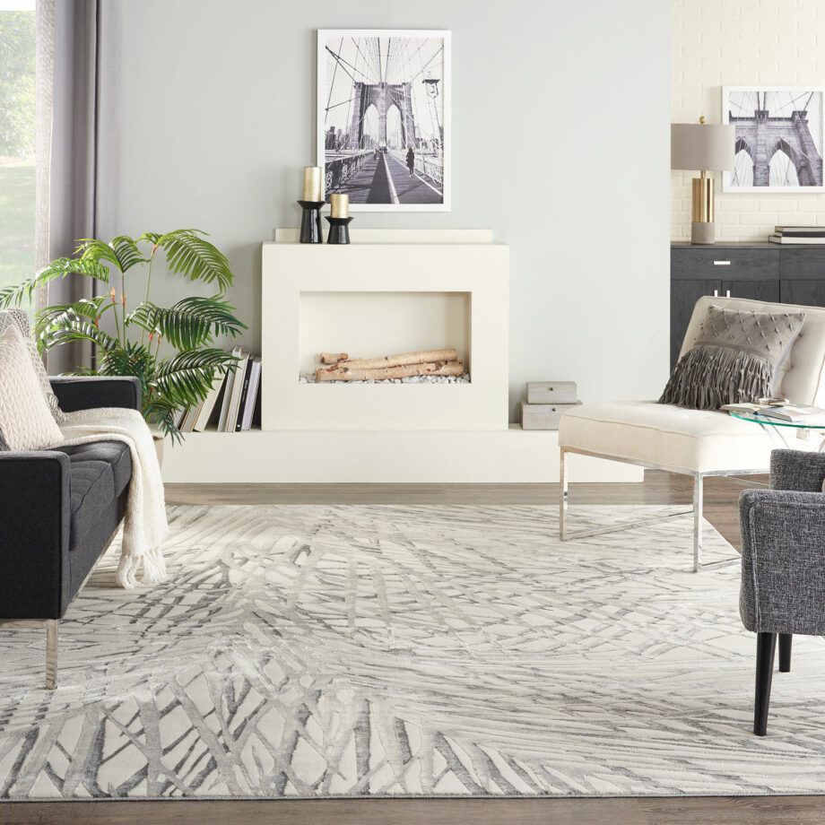 Nourison rug Rustic Textures RUS17 IVGRY IVORY GREY 8x11 099446814951 interior 3