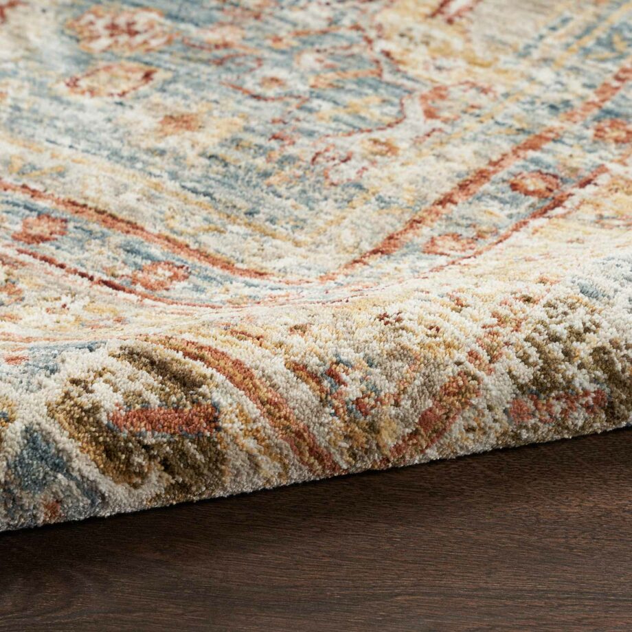 Nourison rug Sahar SHR01 BLUE 5x8 099446024930 TX01