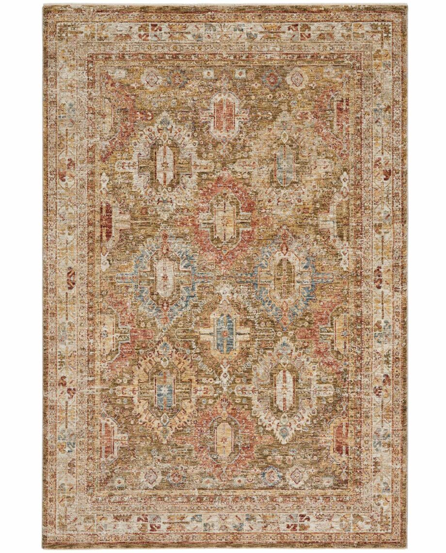 Nourison rug Sahar SHR01 GREEN 5x8 099446025098