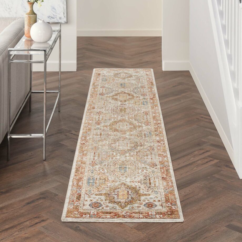 Nourison rug Sahar SHR01 IVMTC IVORY MULTICOLOR 2x10 099446022400 interior 1