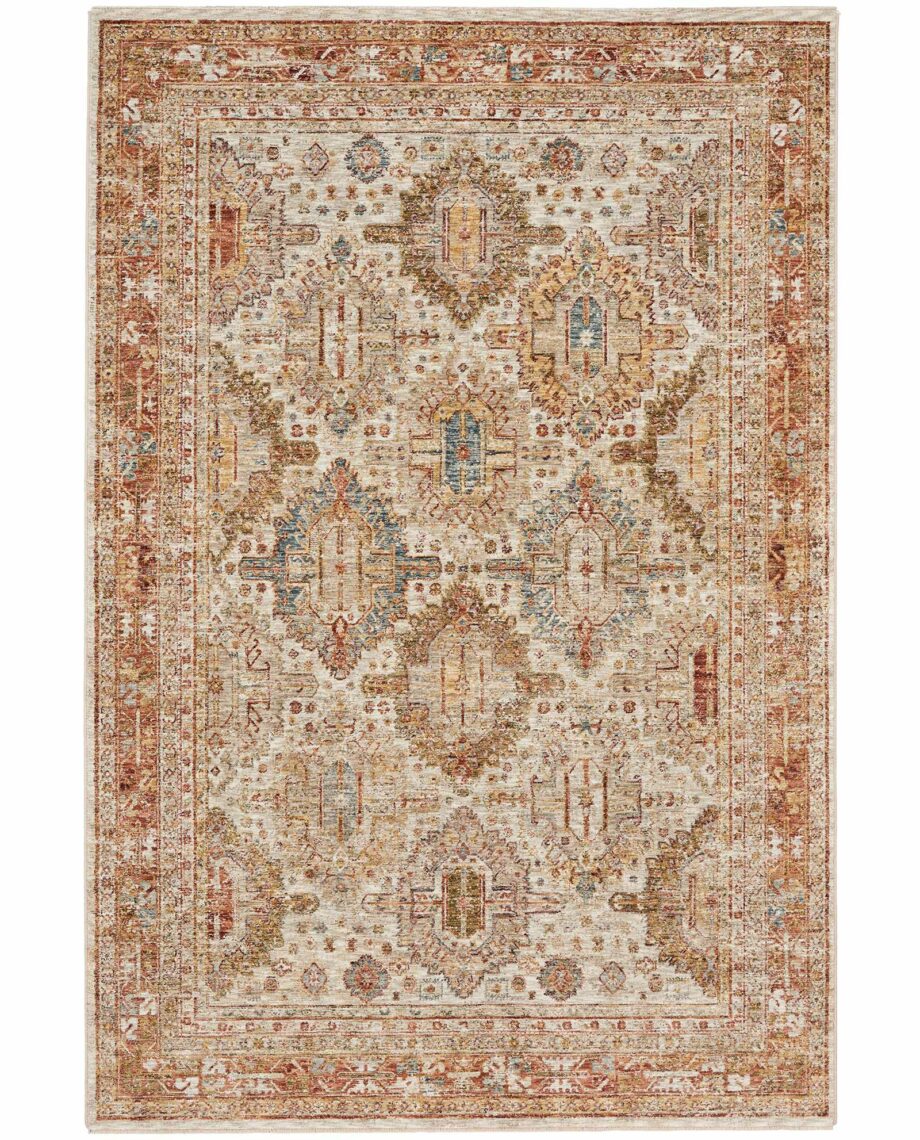 Nourison rug Sahar SHR01 IVMTC IVORY MULTICOLOR 5x8 099446024985