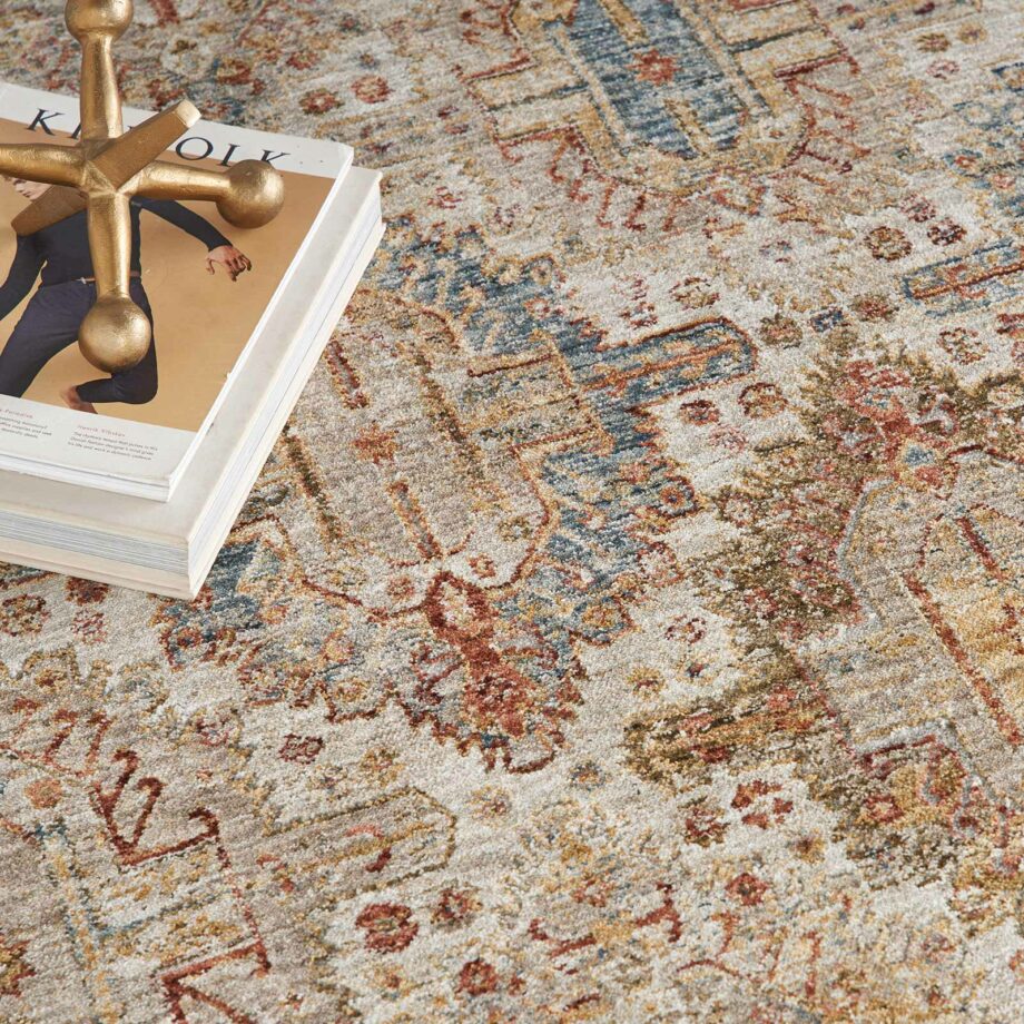 Nourison rug Sahar SHR01 IVMTC IVORY MULTICOLOR 5x8 099446024985 interior 2