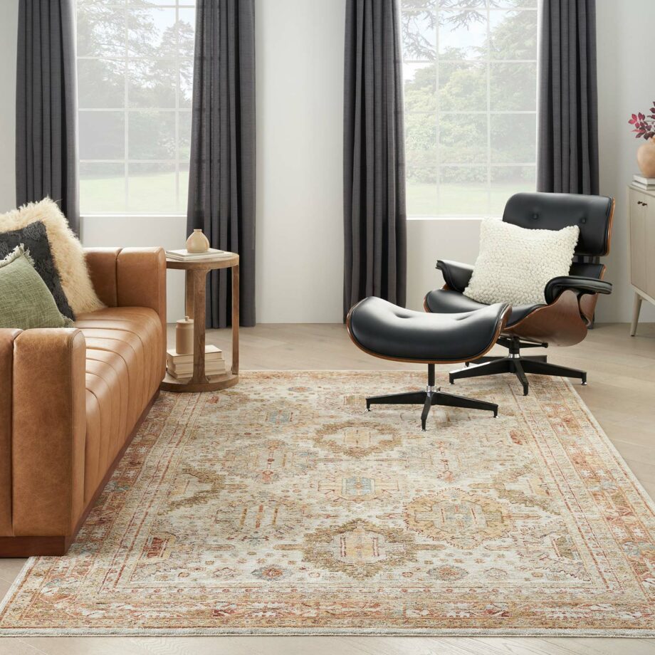 Nourison rug Sahar SHR01 IVMTC IVORY MULTICOLOR 8x10 099446025401 interior 3