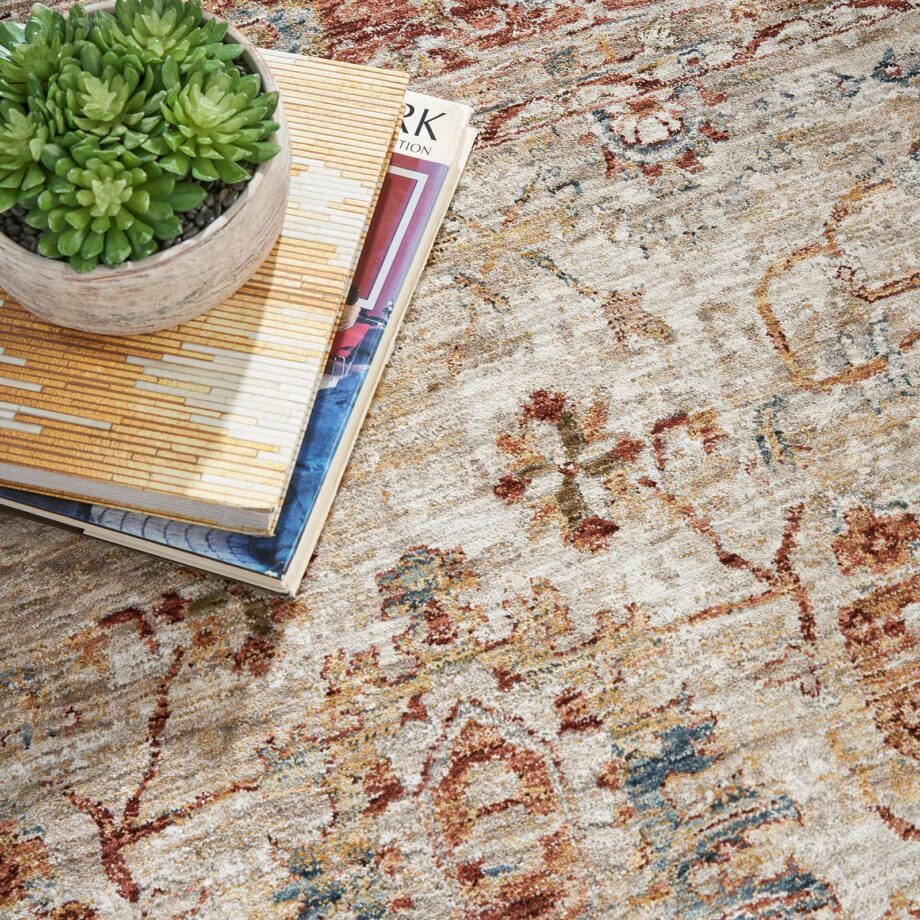 Nourison rug Sahar SHR02 IVORY 5x8 099446025210 interior 2
