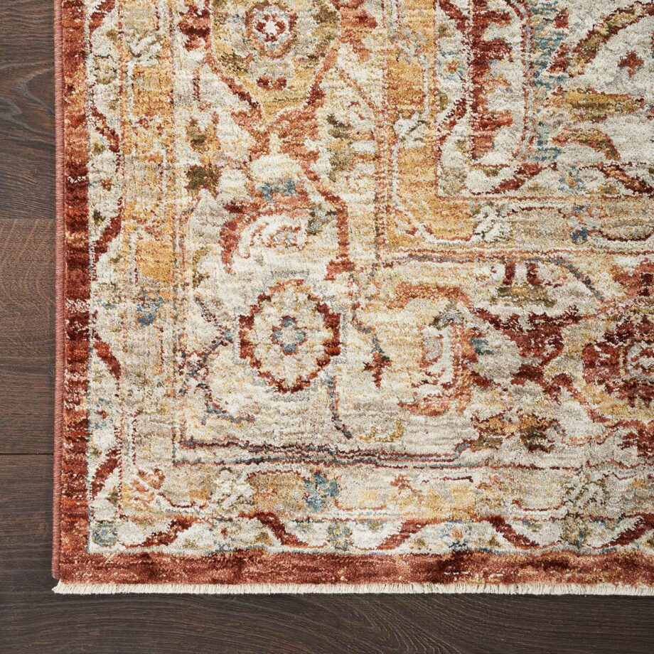 Nourison rug Sahar SHR02 RUST 5x8 099446025180 CR