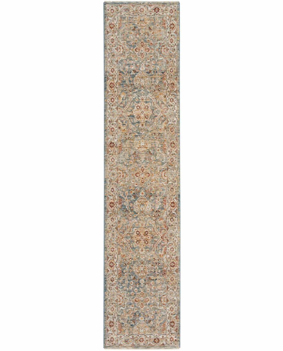 Nourison rug Sahar SHR03 BLUE 2x10 099446022684