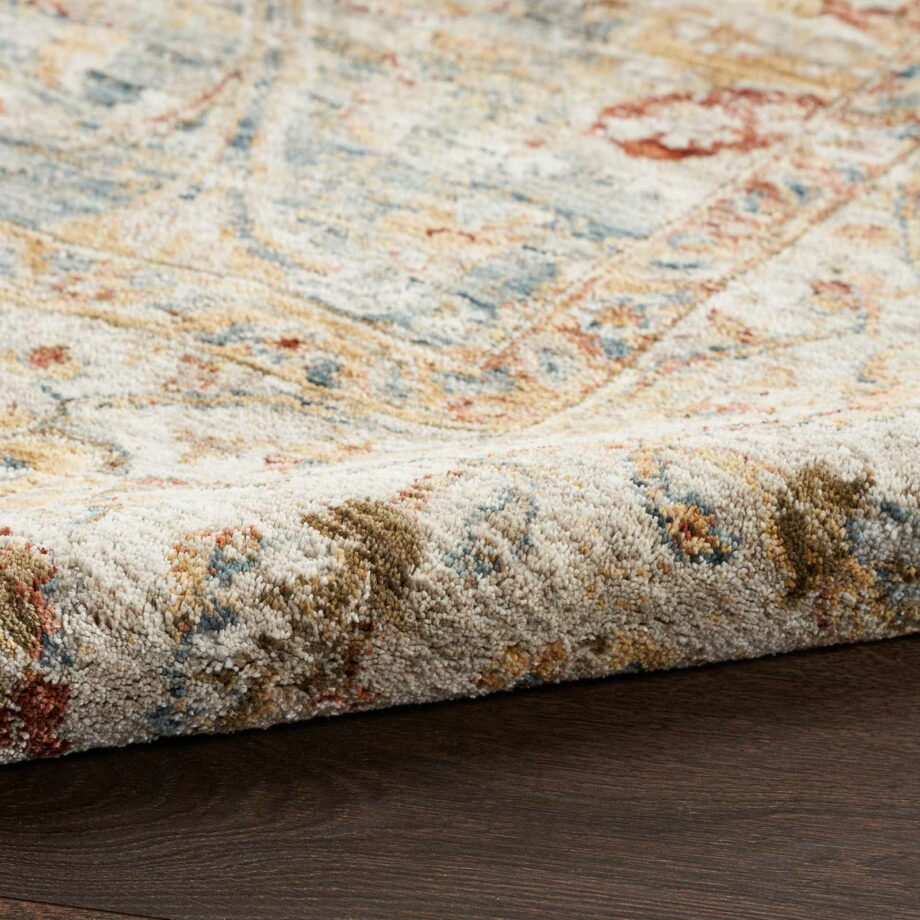 Nourison rug Sahar SHR03 BLUE 5x8 099446025234 TX01
