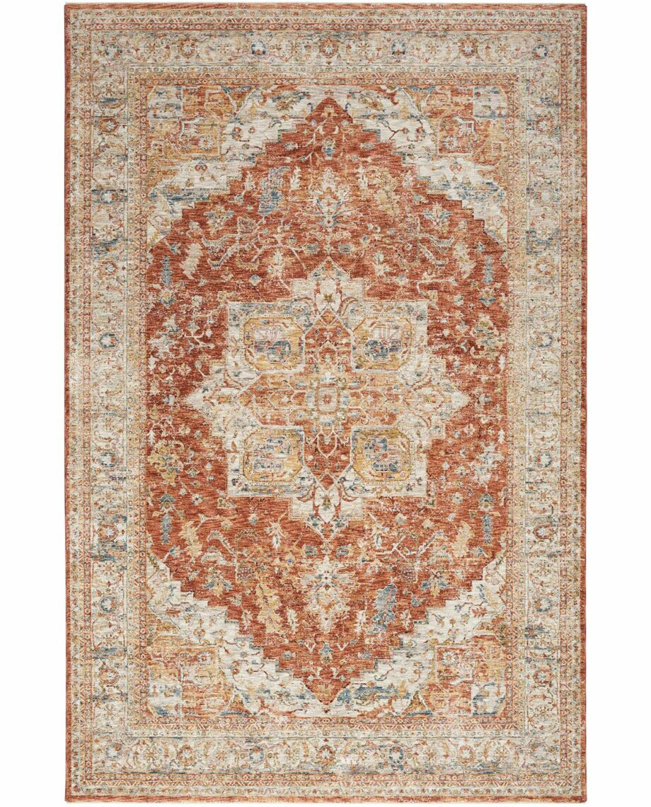 Nourison rug Sahar SHR06 IVMTC IVORY MULTICOLOR 5x8 099446166708