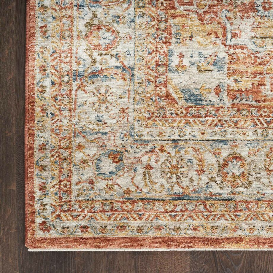 Nourison rug Sahar SHR06 IVMTC IVORY MULTICOLOR 5x8 099446166708 CR
