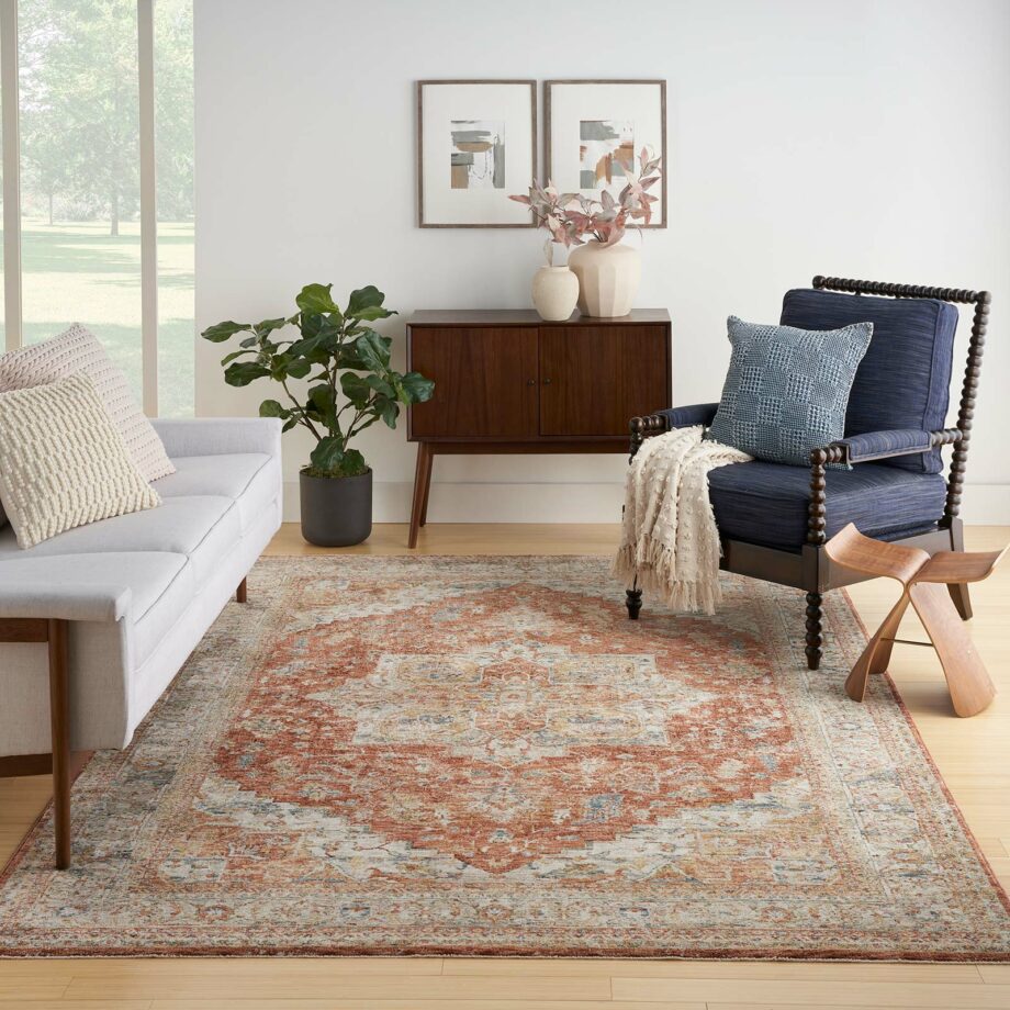 Nourison rug Sahar SHR06 IVMTC IVORY MULTICOLOR 5x8 099446166708 interior 3