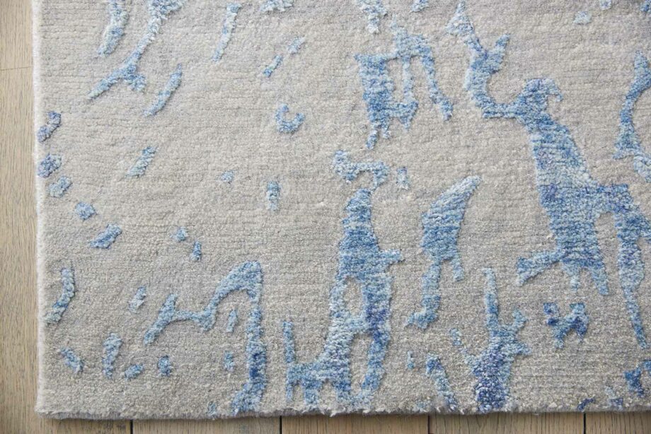 Nourison rug Silk Shadows SHA18 GRYBL 8x10 099446451118 CR01
