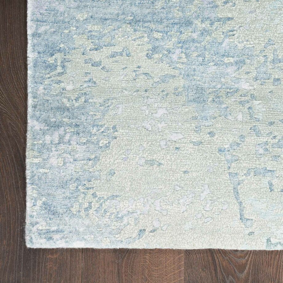 Nourison rug Silk Shadows SHA22 BLUGN BLUE GREEN 8X10 099446020659 CR