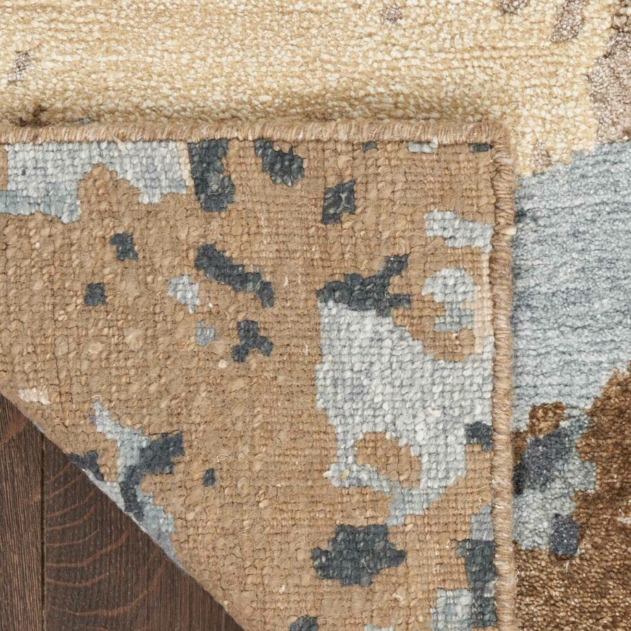 Nourison rug Silk Shadows SHA23 BGEBL BEIGE BLUE 8x10 099446929365 CRB