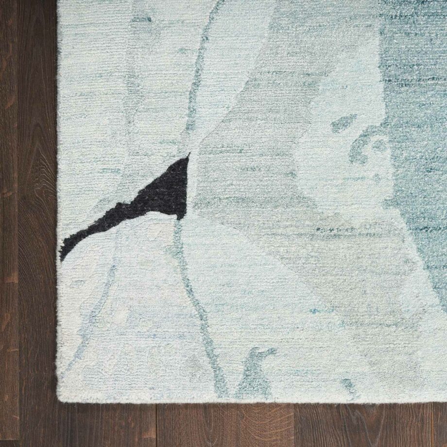 Nourison rug Silk Shadows SHA25 BLPNK BLUE PINK 8x10 099446929419 CR