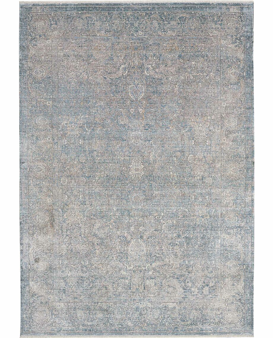 Nourison rug Starry Nights STN01 CRMBL CREAM BLUE 5x7 099446736802