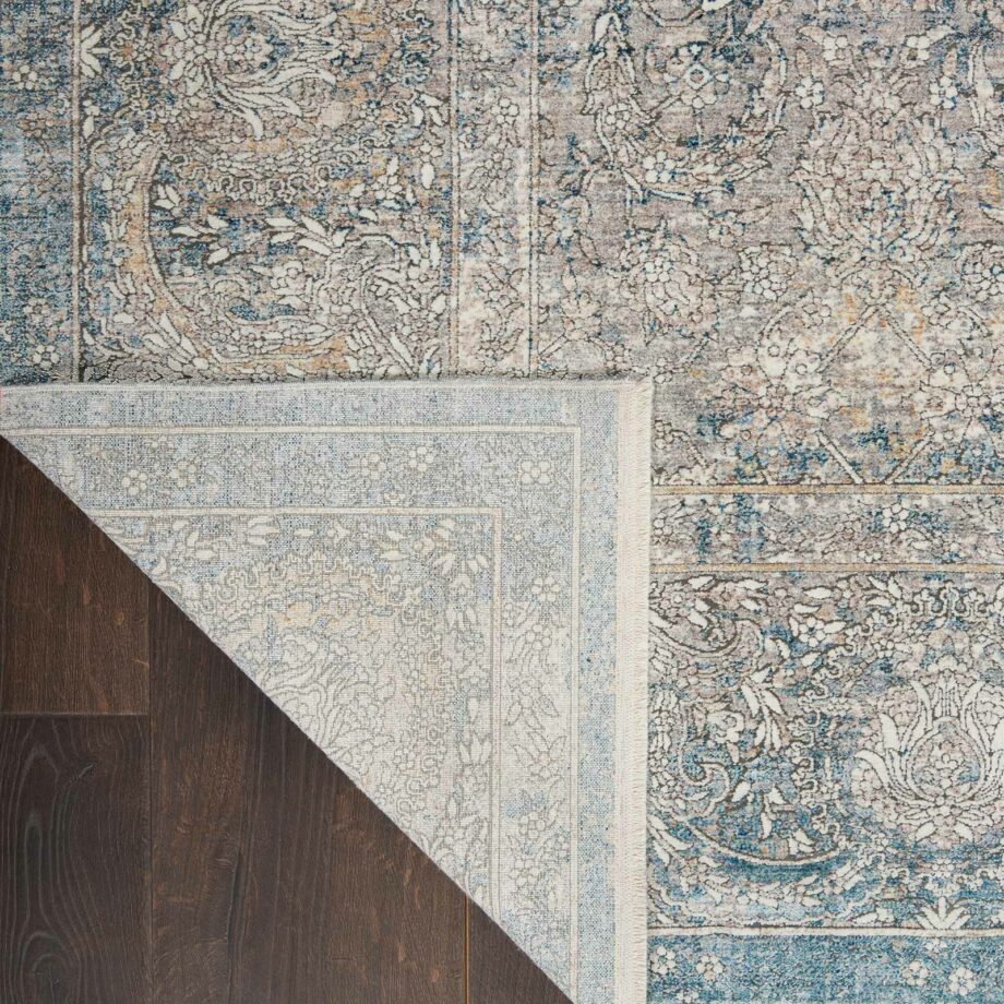 Nourison rug Starry Nights STN01 CRMBL CREAM BLUE 5x7 099446736802 CRB C