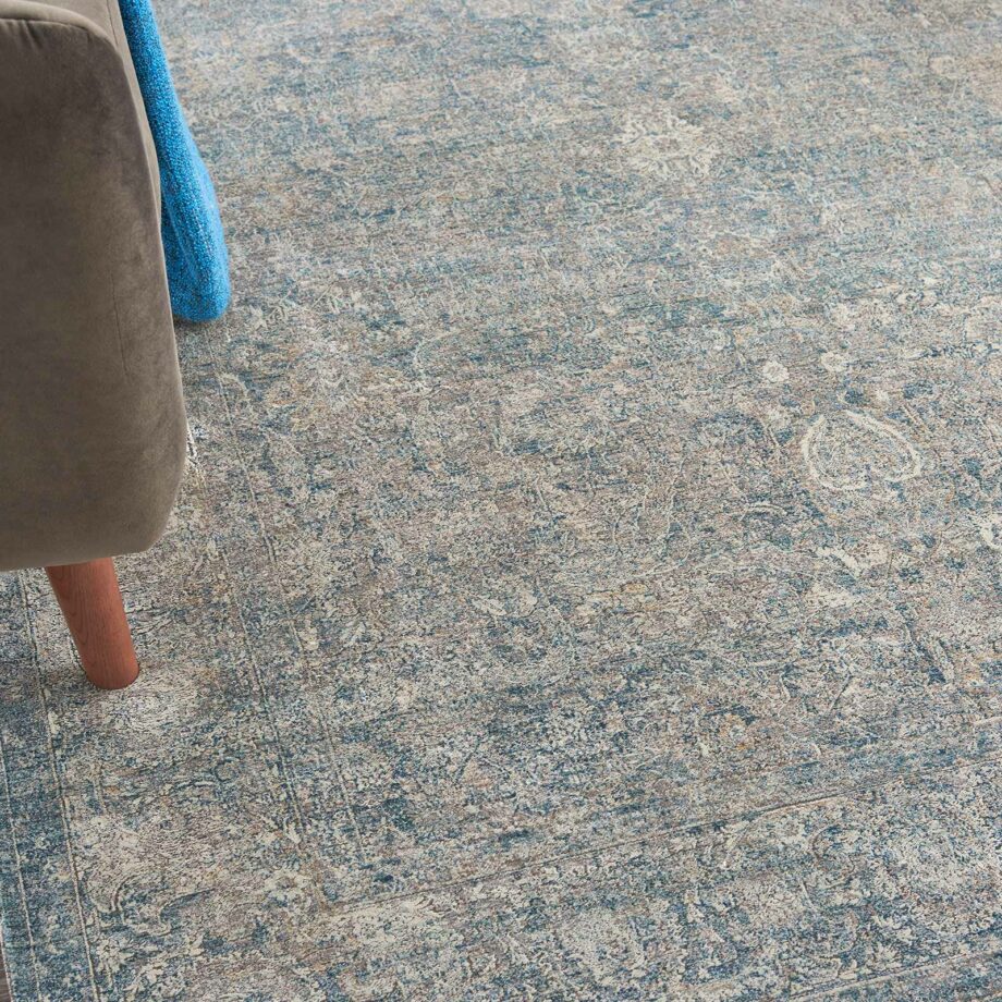Nourison rug Starry Nights STN01 CRMBL CREAM BLUE 5x7 099446736802 interior 2 C