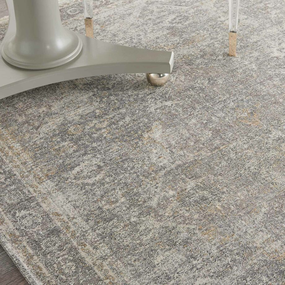 Nourison rug Starry Nights STN03 SILCM SILVER CREAM 5x7 099446745552 interior 2 C