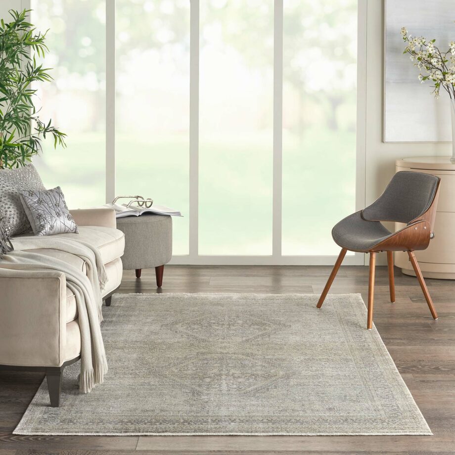 Nourison rug Starry Nights STN04 CRMGY CREAM GREY 5x7 099446745569 interior 1 C