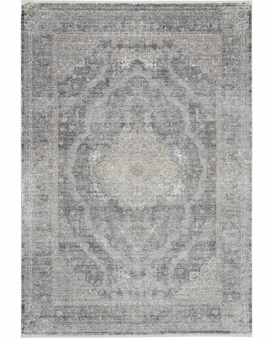 Nourison rug Starry Nights STN05 CHACM CHARCOAL CREAM 5x7 099446745576