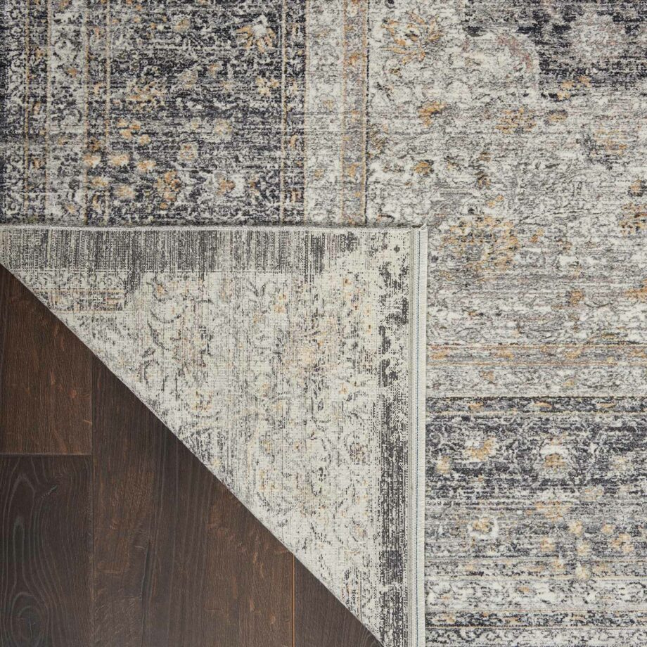 Nourison rug Starry Nights STN05 CHACM CHARCOAL CREAM 5x7 099446745576 CRB C