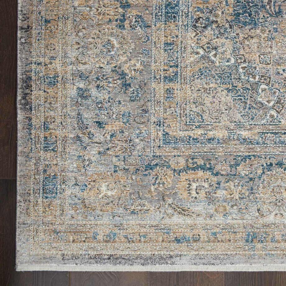 Nourison rug Starry Nights STN06 CRMBL CREAM BLUE 5x7 099446745583 CR C