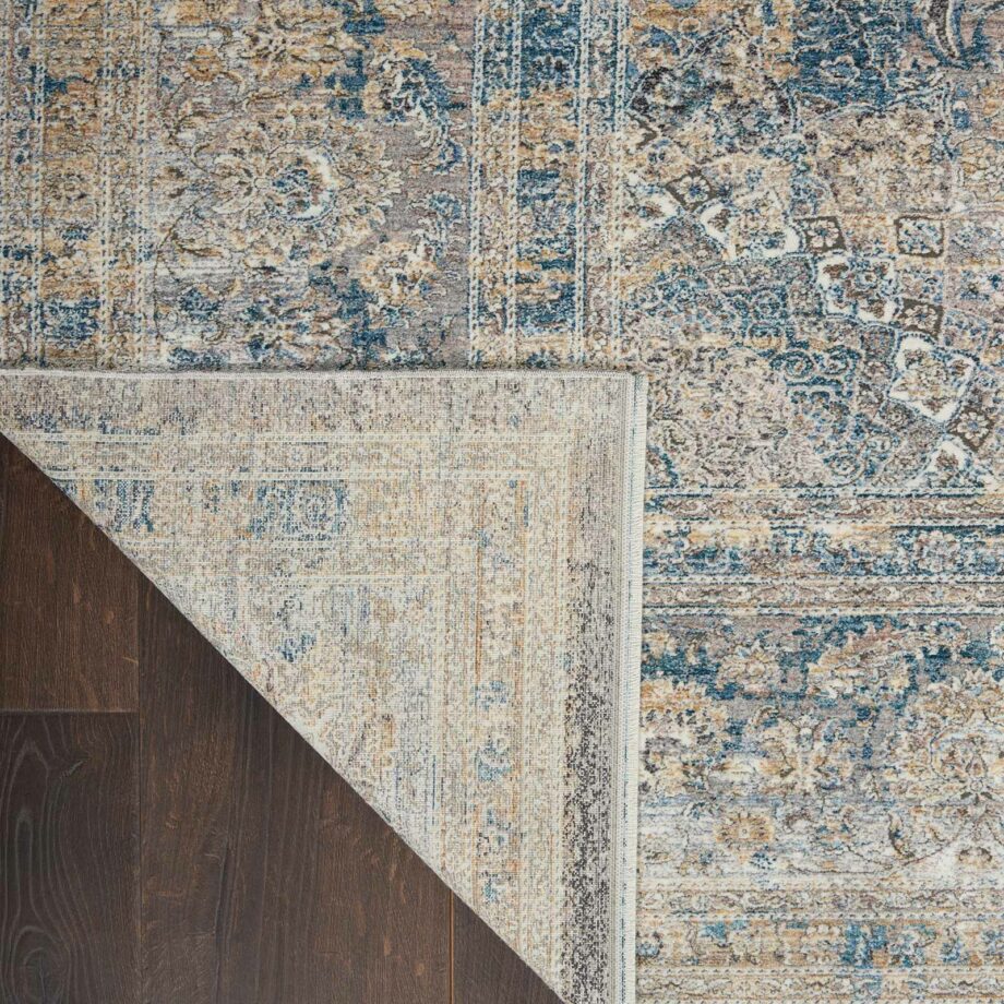 Nourison rug Starry Nights STN06 CRMBL CREAM BLUE 5x7 099446745583 CRB C