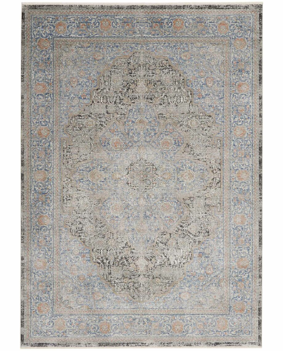 Nourison rug Starry Nights STN07 BLUE 5x7 099446792556