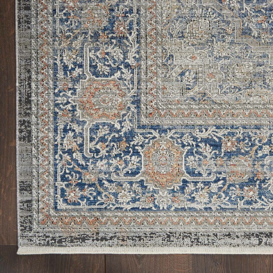 Nourison rug Starry Nights STN07 BLUE 5x7 099446792556 CR
