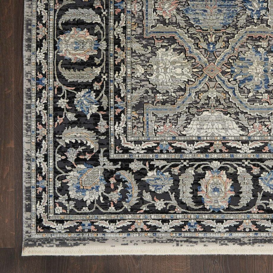Nourison rug Starry Nights STN10 GRYNV GREY NAVY 5x7 099446797285 CR