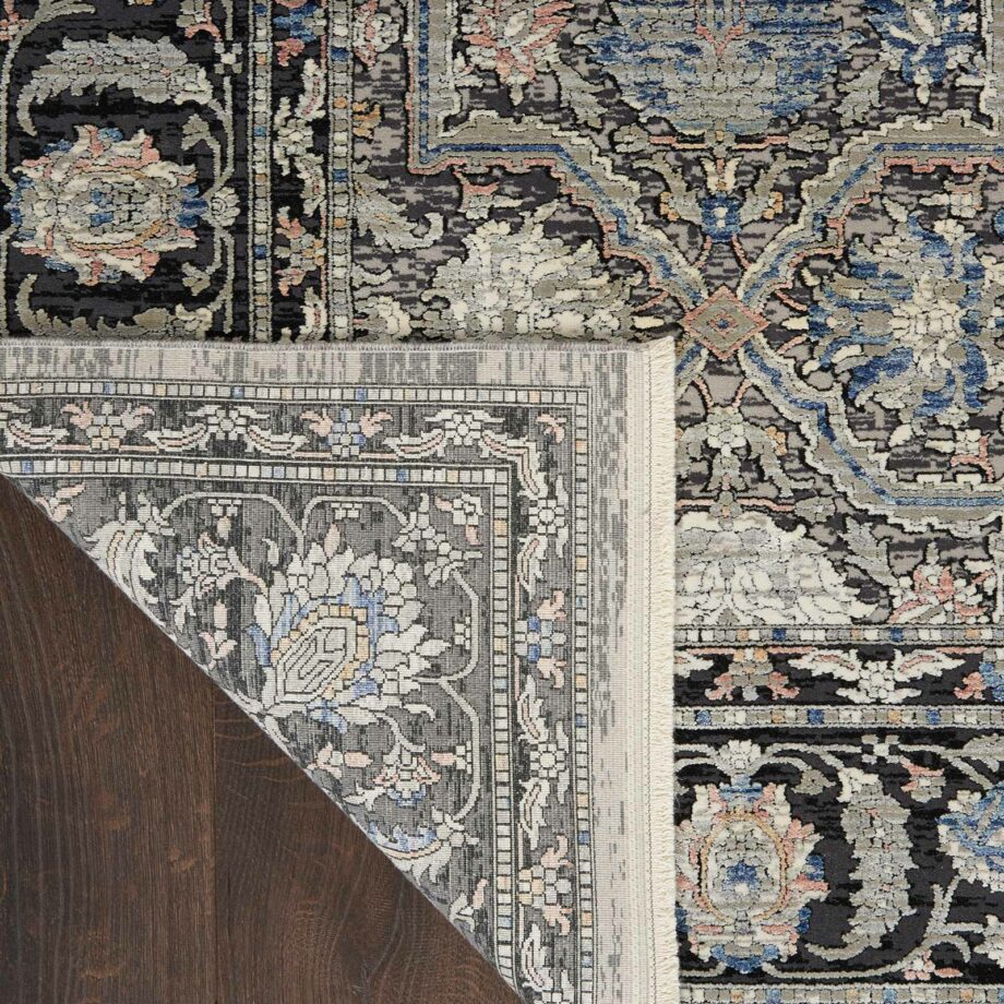 Nourison rug Starry Nights STN10 GRYNV GREY NAVY 5x7 099446797285 CRB