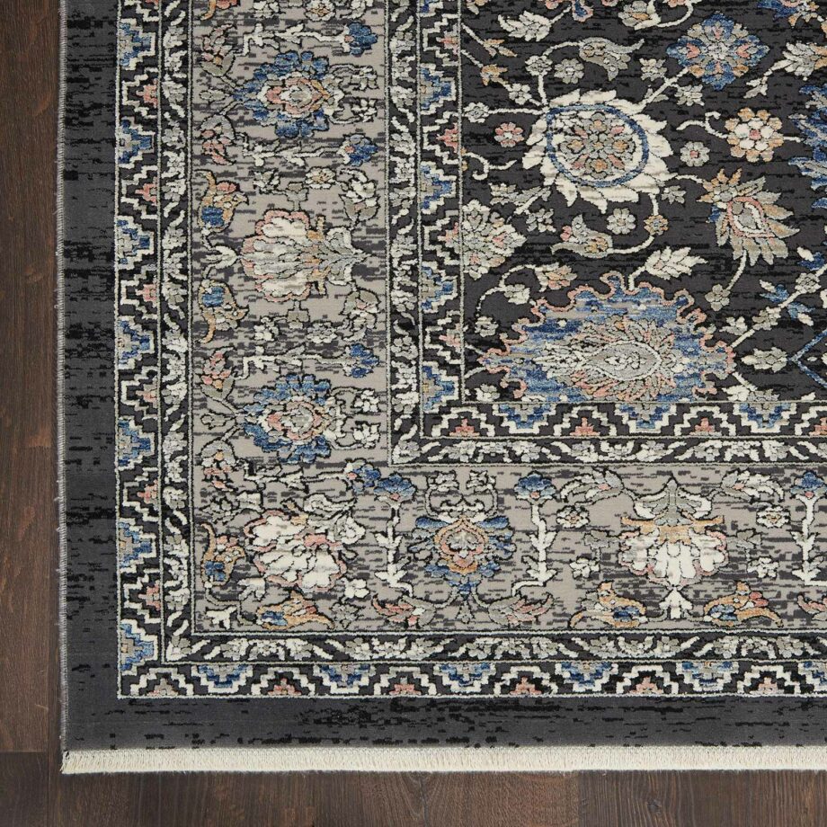 Nourison rug Starry Nights STN11 GRYBL GREY BLUE 5x7 099446797414 CR