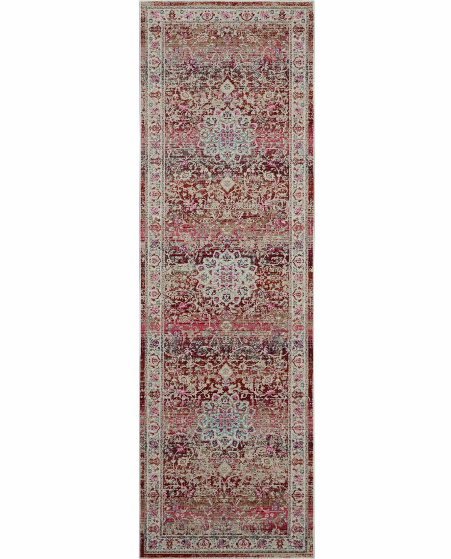 Nourison rug Vintage Kashan VKA01 RED 2x8 099446455260 C