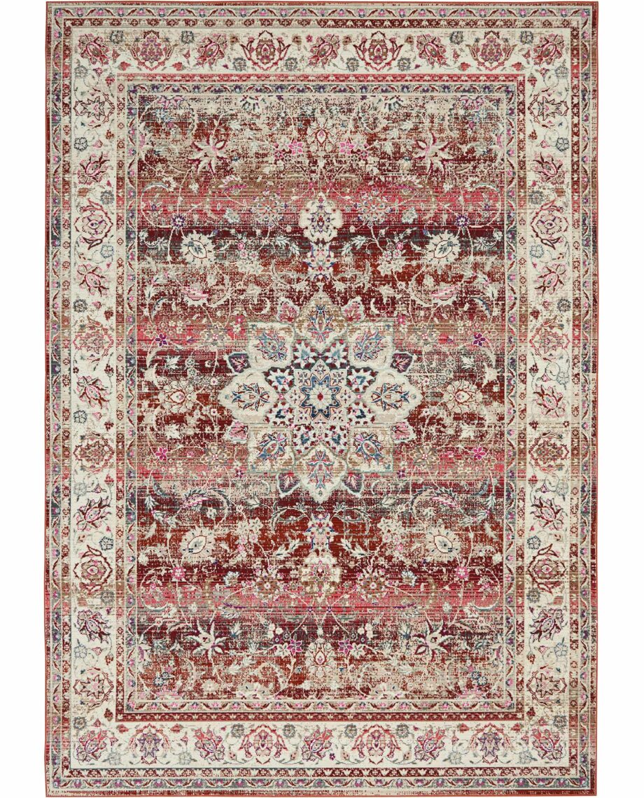 Nourison rug Vintage Kashan VKA01 RED 5x7 099446455239 MAIN