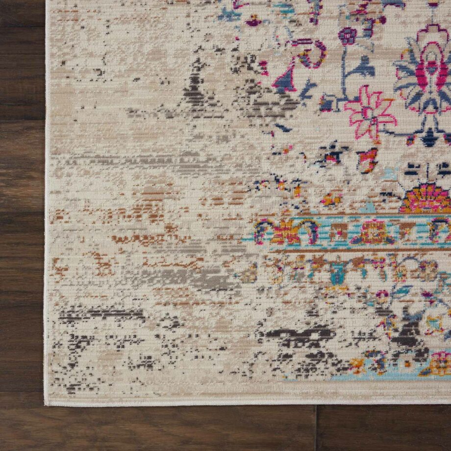 Nourison rug Vintage Kashan VKA02 IVORY 5x8 099446456243 CR C