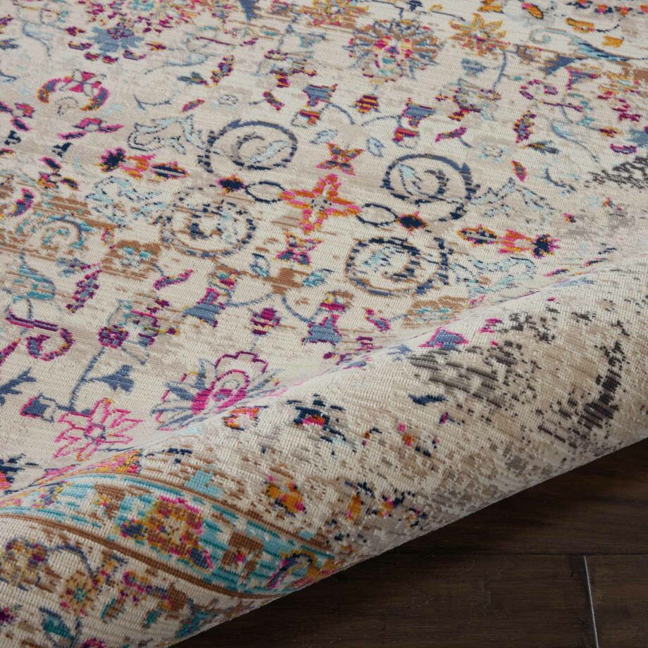 Nourison rug Vintage Kashan VKA02 IVORY 5x8 099446456243 TX01 C