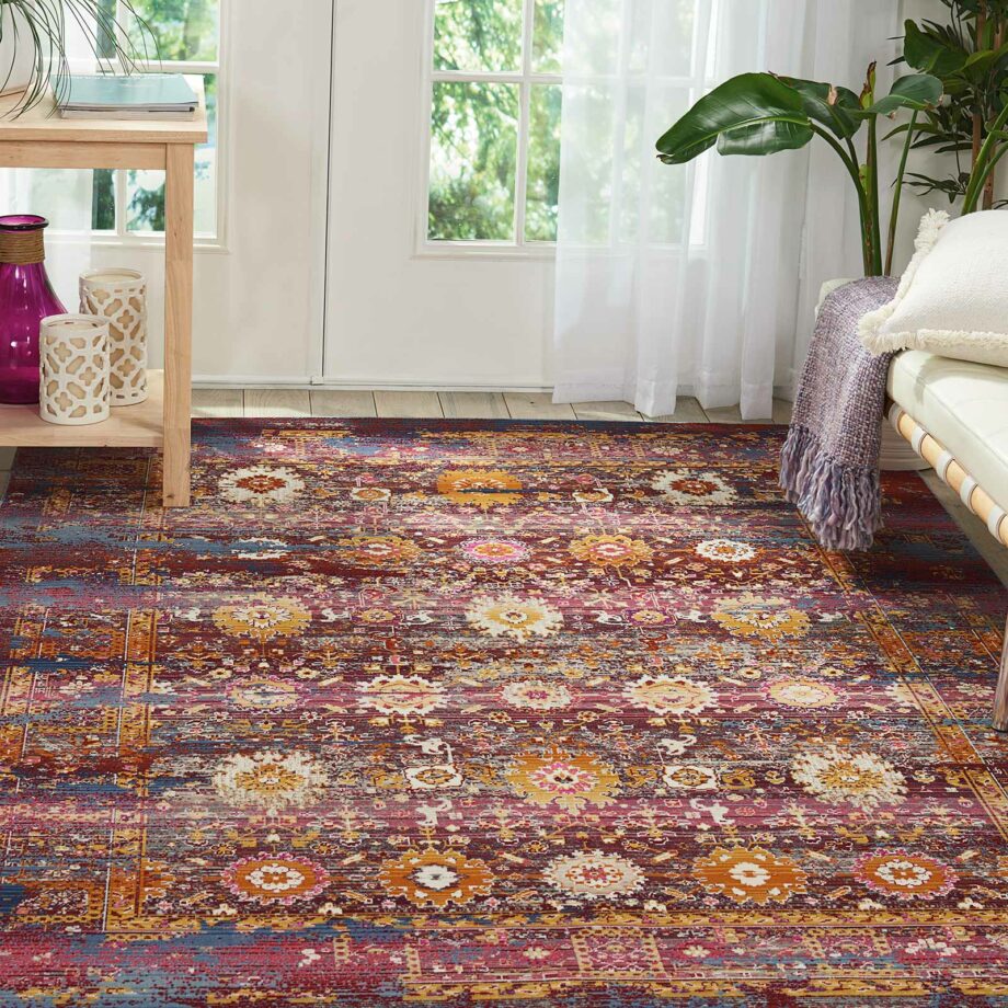 Nourison rug Vintage Kashan VKA03 RDMTC 5x7 099446455574 interior 1 OSTKCROP