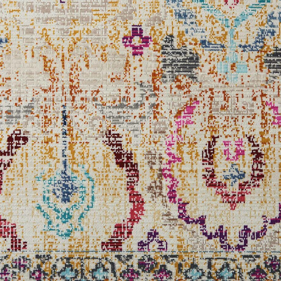 Nourison rug Vintage Kashan VKA04 IVMTC 5x7 099446455673 swatch
