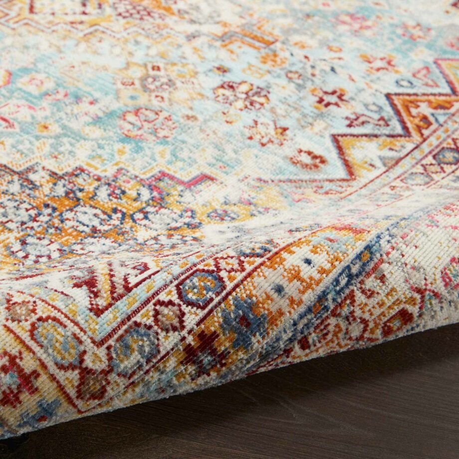 Nourison rug Vintage Kashan VKA09 MULTI MULTICOLOR 5X8 099446852441 TX01