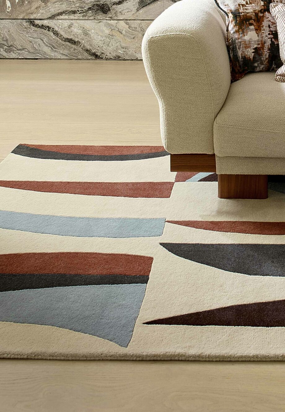 Harlequin Torillo Cornflower walnut 143905 interior B