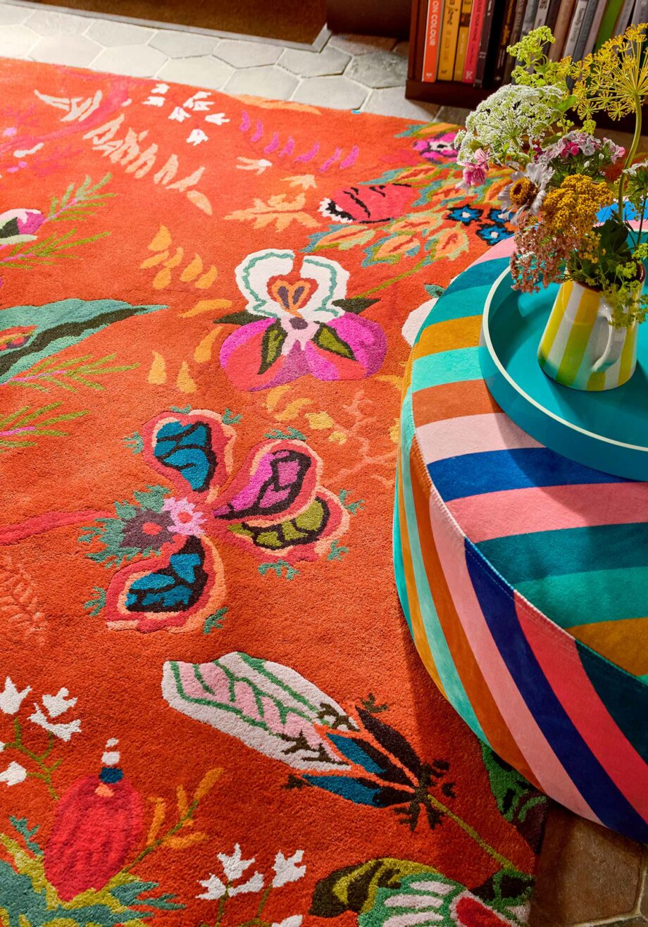 Harlequin Wonderland Floral Amber Lapis 144713 interior C