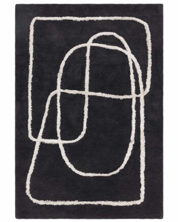 Asiatic rug 94 Infinity Charcoal